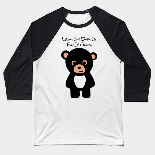 Teddy Bear Baseball T-Shirt by Tshirtstory